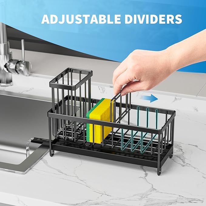Cisily™ Rotatable Kitchen Sink Caddy Organizer