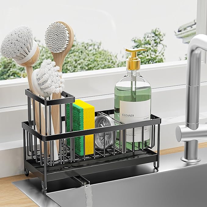 Cisily™ Rotatable Kitchen Sink Caddy Organizer